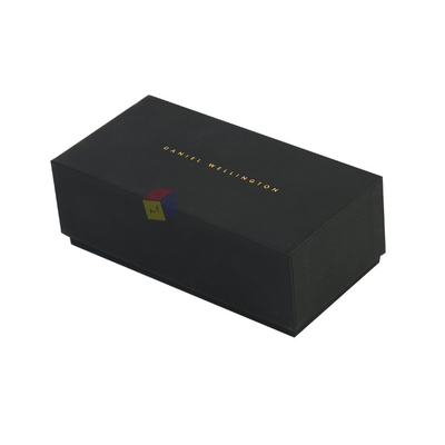comprar Caixa de presente de papel personalizada de luxo, tampa preta e forma de base, cartão, caixa de presente de relógio online manufacture