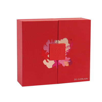kopen Huidverzorging Dubbele deuren Papier Karton Verpakking Geschenkdoos met Magnetische sluiting Rood online manufacture