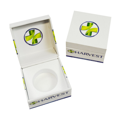 Buy Magnetic Flip Top Cigarette Packaging Box Live Rosin Concentrate Glass Jar Boxes online manufacture