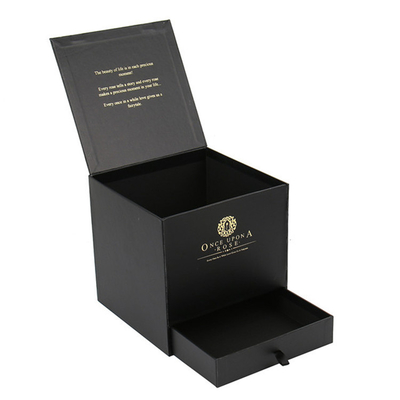 Rigid Boxes Double Layer Design Mystery Custom Gift Box with Drawer and Free Design