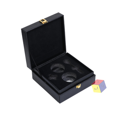 Custom Order Accepted Stamping Printing Luxury Caviar MDF Packaging for Food Box