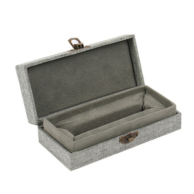 Elegant Custom Handmade Pen Gift Box with Lock Close Paperboard Material