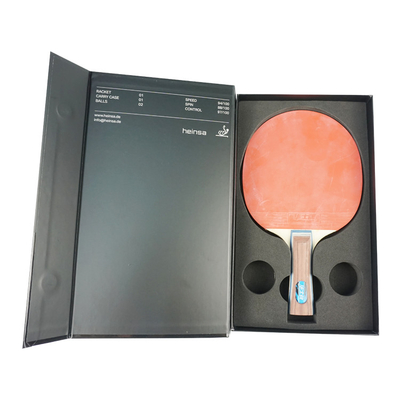 Custom Logo Luxury Rigid Cardboard Pickleball Paddle Packaging for Serious Competitors