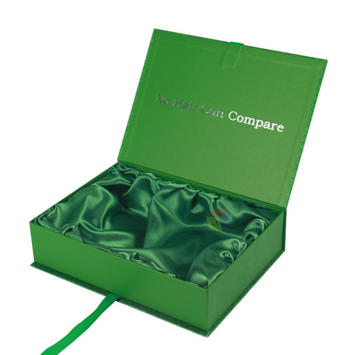 Ribbon Closure Hair Extension Packaging Box Magnetic Closure Gift Box Versatile