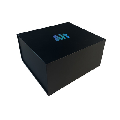 Custom Order Accepted Luxury Book Shape Magnetic Flip Top Rigid Cardboard Gift Packaging