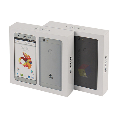 Rigid Cardboard Electronic Packaging Box Corrosion Proof Mobile Phone Box With Lid
