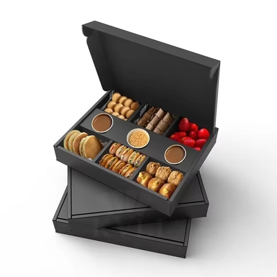 Food Grade Kraft Paper Sushi Cookies Delivery Box with Custom Size Accepted and Logo
