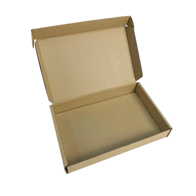 Customizable Gift Paper Box Brown CDR File Kraft Corrugated Mailer Boxes Versatile