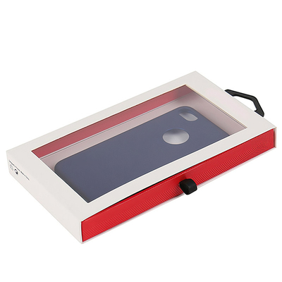 Matte Lamination Electronic Packaging Box Recycled Eco Friendly Custom Phone Case Boxes