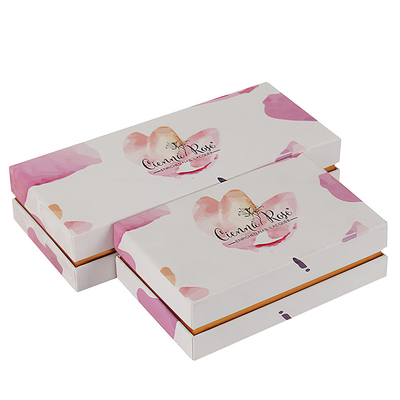 Luxury Custom Nail Polish Set Box Rigid Cardboard Lid And Base Shape