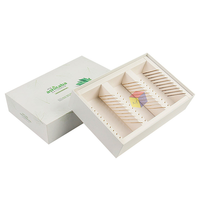 Creative Design Luxury Rigid Cardboard Paper Gift Tea Bag Box Packaging With Custom Design And Paper Tray