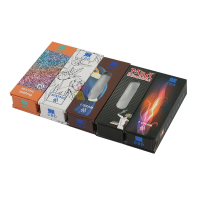 Childproof Sliding Drawer Custom Cigarette Packaging Boxes With Eva Foam Insert