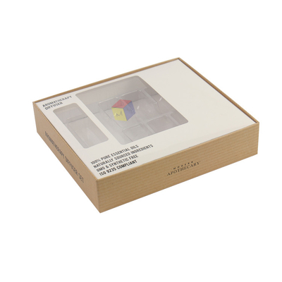 Rigid Cardboard Skincare Beauty Luxury Cosmetic Gift Paper Box Packaging With Insert Custom Design Logo
