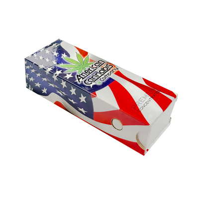 Press Button 2ml Custom Printed Cigarette Boxes Recyclable Long Lasting