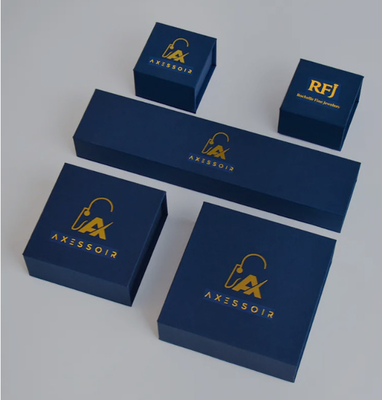 Wholesale Paper Magnetic Closure Small Custom Jewelry Box Gift Packaging With Logo