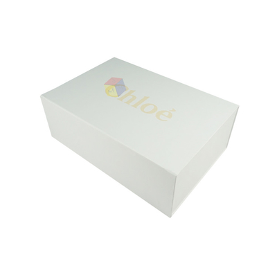Folding Magnetic Closure Brand Custom Logo Apparel Clothing Box Packaging Luxury Paper Rigid Cardboard