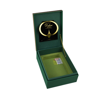 Luxury High End Handmade Paper Display Hard Cardboard Dubai Perfume Box Packaging With Insert