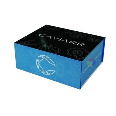 Empty Custom Logo Printing Magnetic Foldable Skin Care Paper Box Packaging For Cosmetics Product